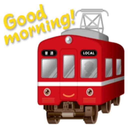 juguete de tren, imagen borrosa, vector de tren de pasajeros, ferrocarril eléctrico, serie ueda electric railway 1000