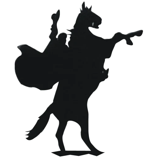 outline, zorro silhouette, zoroma, horse profile, bull outline cowboy