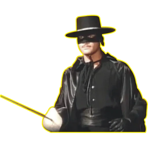 zorro, das kostüm ist zorro, zornro bernardo, mr xsorro, der umhang von zorro männlich