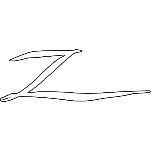 texto, humano, logotipo de zorro, plantilla l-8, letra gráfica z