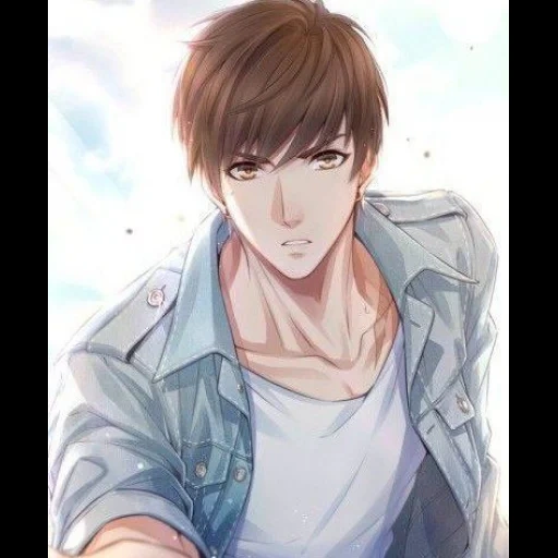 anime boyce, anime guys, anime guys, anime guys are beautiful, love and producer bai qi anime