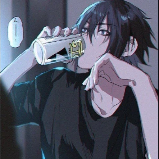 imagen, chicos de anime, chicos de anime, anime yaroslavo, anime kun alcohol