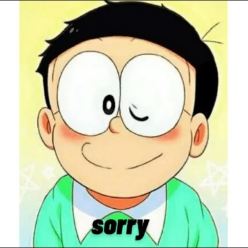 asiático, nobita, gente, doraemon, doraemon