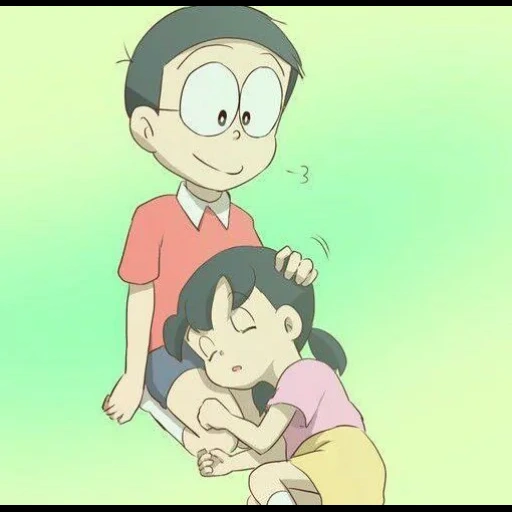 nobita, doraemon, doraemon, nobita shizuka, doraemon stone comics