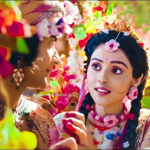 radha, jeune femme, omar hayyam, radhe shyam film 2022, dance de la série radha krishna