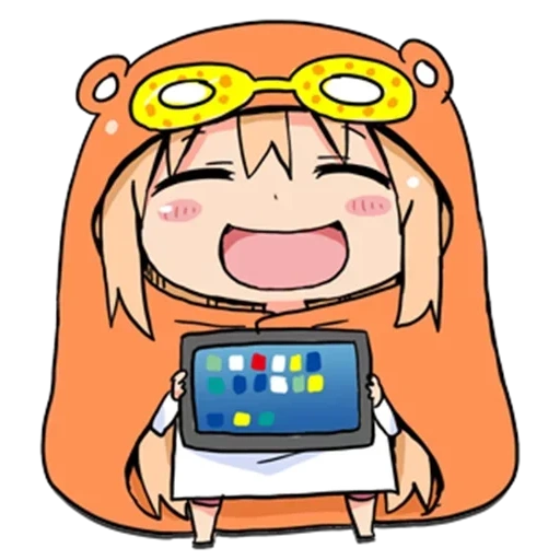 umaru, umaru chibi, umaru chan chibi, anime maru chan