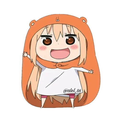 umaru, umaru chan, umaro tian, umaru anime chibi, umaru chan est petit