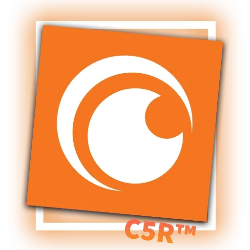 icone, logo, crunchyroll, pictogramma, icona del lettore foxit