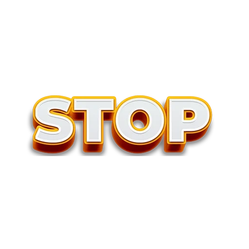 fermare, testo, fermati, segnale di stop, stop order