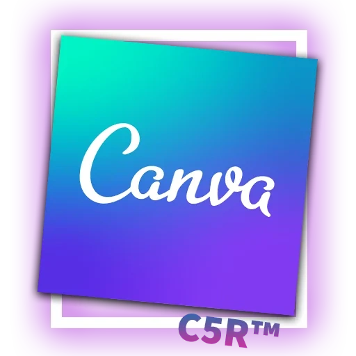 leinwand, logo, piktogramm, bvcam android, überprüfung der verwendung von canva