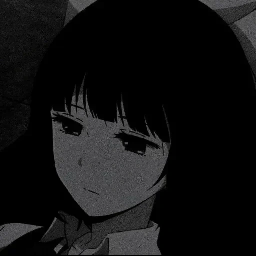 agotamiento, anime, imagen, el anime es triste, hanabi yasuraoka triste