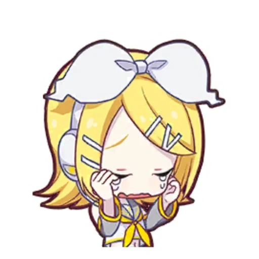 parker, pack-pack, kagamine rin, kagaminlin chibi