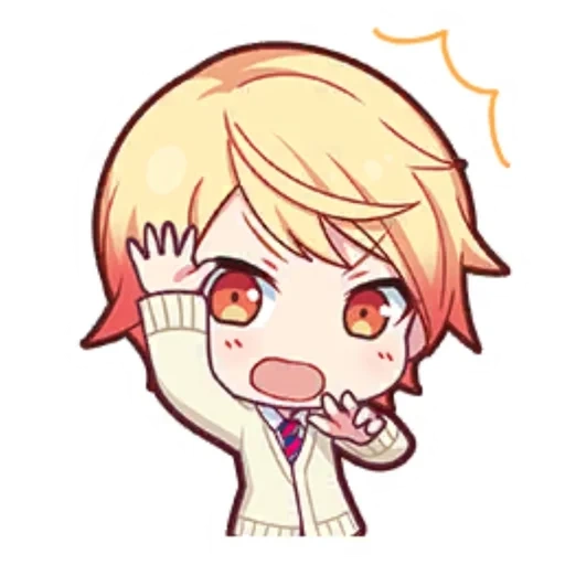 historia de chibi, cabernet sauvignon, tsukasa tenma chibi, lindo chico de animación, sekai project stamp funny