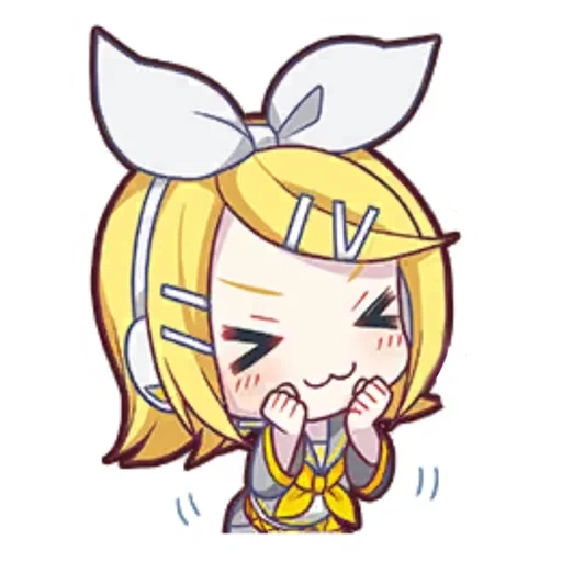 pack-pack, lin chibi, kagamine rin, kagaminlin chibi