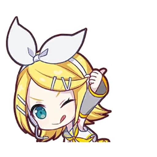 paquet, kagamin rin chibi, rin kagamin chibi sekai