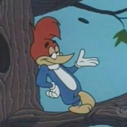 woody woodpack, woody woodbeck 122, specht woody hunter, woody woodpeck animationsserie, woody woodpeck 1999-2000 die neue woody woodpeck show