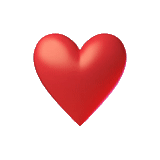 cuore, buio, cuore cuore, 3d emoji heart, cuore felice