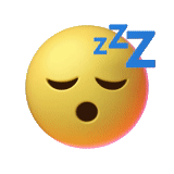 emoji sleep, fils emoji, smile de sieste, smiley a sommeil, émoticônes des emoji