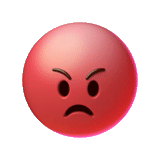 emoji, emoji maléfique, emoji en colère, émoticônes drôles, image floue