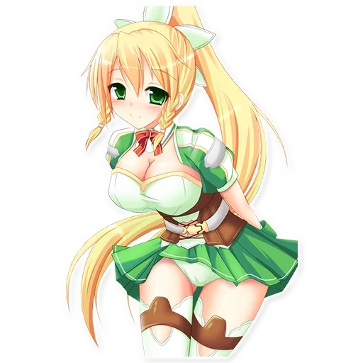 cao leafa bunny, anime leafa sao, master of the sword online