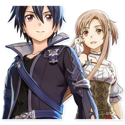 asuna kirito, kirito kirigay, kirito masters of the sword, masters of the sword online, sao re hollow fragment cover