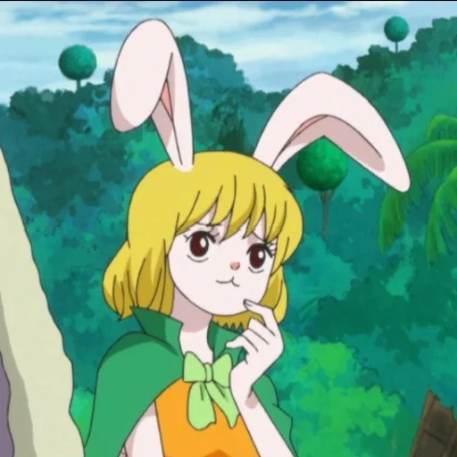 anime cute, waifa anime, carrot van pis, anime characters, one piece carrot