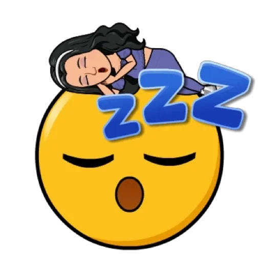 sorria dormir, emoji face, smiley sleep, smiley zzz, smiley zzzz