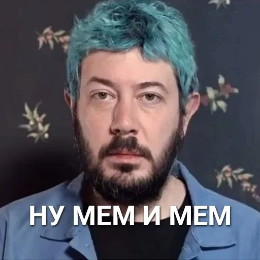 lebedev meme, artemi lebedev, artemi lebedev meme, andrejevic lebedev artemi, artemi lebedev blue hair