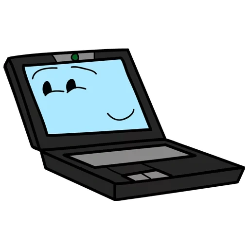 layar, buku catatan, komputer, simbol laptop, lambang laptop