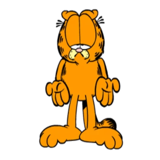 garfield, eroe di garfield, garfield il gatto rosso, cartoon di garfield, personaggio dei cartoni animati di garfield