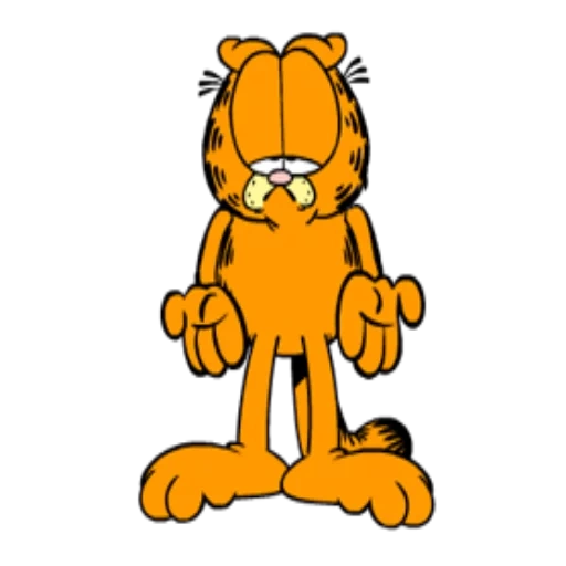 garfield, herói garfield, gato vermelho garfield, cartoon garfield, cartoon garfield personagem