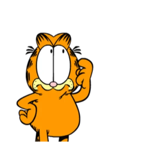 гарфилд, garfield, кот гарфилд, танцующий гарфилд, рыжий кот гарфилд