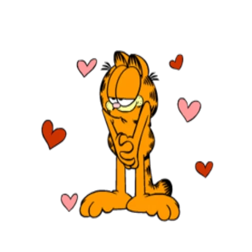 garfield, garfield, garfield, garfield cartoon characters