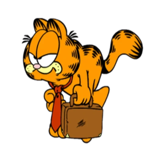 garfield, garfield, garfield, garfield morning, modello di garfield