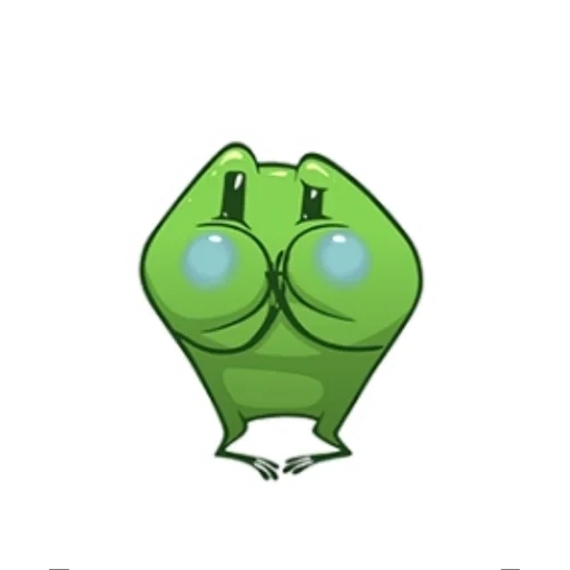 frosch, der frosch ist ein symbol, frösche cartoon, netter frosch cartoon