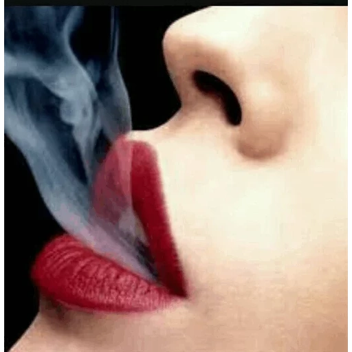 ребенок, дым губ, губы дымом, губы сигаретой, женские губы сигаретой