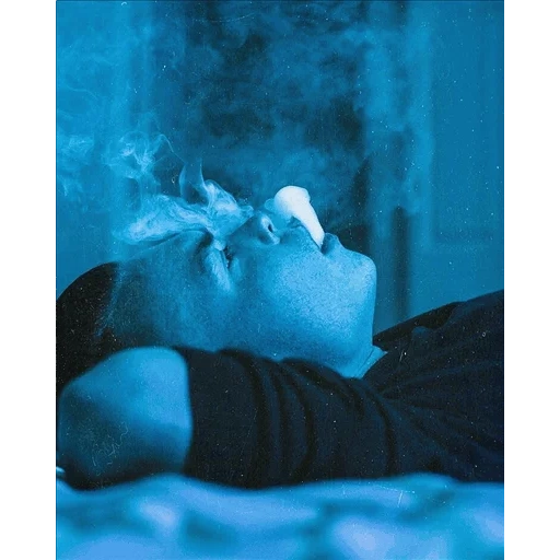 мужчина, человек, дым темноте, дыхание арт, фото квартире