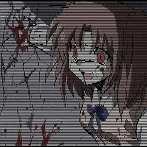 animação, menina anime, personagem de anime, garota de anime avatar, desmembramento de sangue de anime