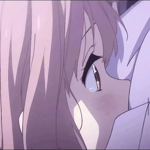 anime, ciuman yuri, ciuman anime, karakter anime