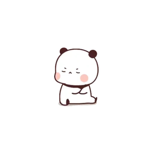 kawaii, panda is dear, cute drawings, kawaii drawings, panda is a sweet drawing