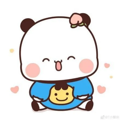 meo, clipart, orso carino, bello anime, kawaii panda brownie