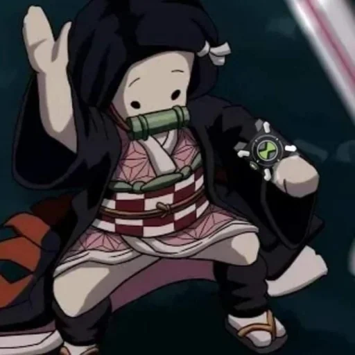 nezuko kamado, nazuko kamado, nazuko moments, the blade dissecting demons, memes of the blade dissecting demons