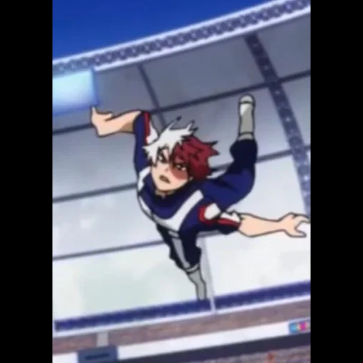 hero academia, quadro de parada de todoroki, minha academia heróica, mga todoroki stop pessoal, minha heróica academia 2ª temporada