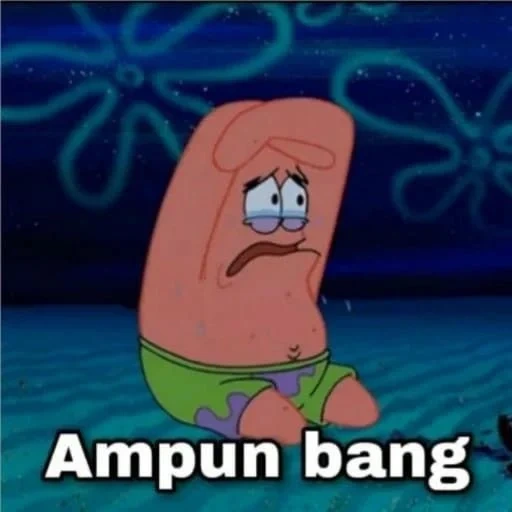 patrick sponge, patrick terisak, patrick sponge bob, sponge bob adalah persegi, spongebob squarepants