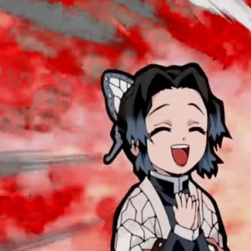 kocho shinobu, shinobu kochou icon, shinobu kimetsu no yaiba, schneiden sie die klinge des teufels, das reifenmesser schneidet den dämon