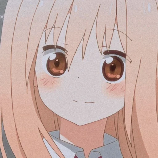 anime, anime cute, funny anime, anime characters, umaru chan smiles