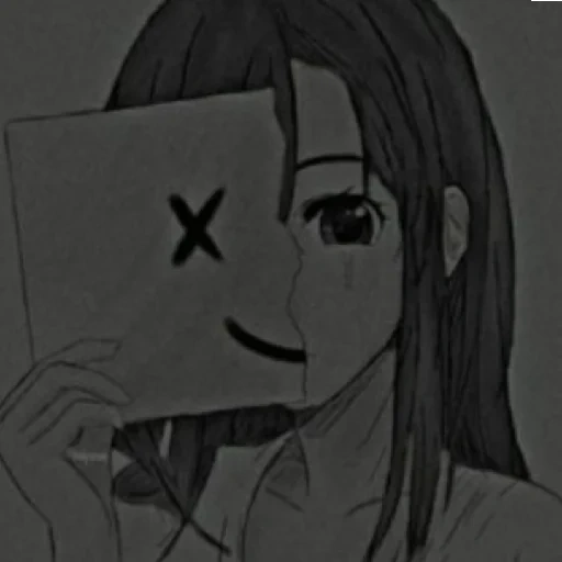 anime, foto, infelizmente chan, anime triste, desenhos de anime de meninas