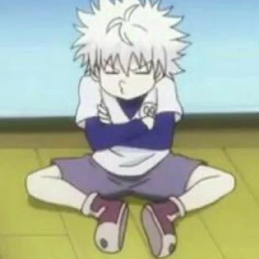 киллуа, killua, киллуа золдик, киллуа золдик кадры, охотник х охотник 3