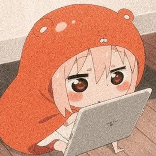 umaru, umaru chan, umaru chan anime, two faced sister umaru, anime two faced sister umaru