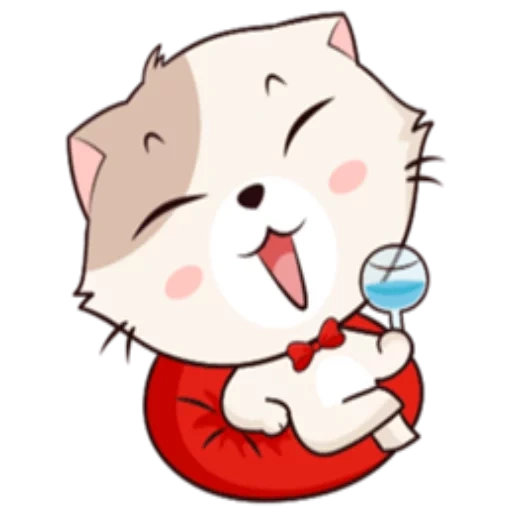 gato, gatos, señor gato, gatos chibi, smiley es un abrazo de anime